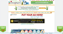 Desktop Screenshot of hyipparty.com
